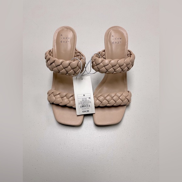 Women's Basil Mule Heels - A New Day - Picture 7 of 13